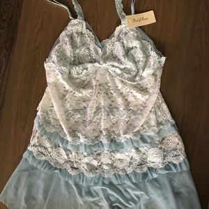 Bridal Teddy/Thong Set